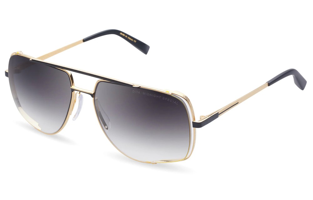 Dita MIDNIGHT SPECIAL TITANUM DRX-2010 - M - 60 Occhiali da sole Pilot (Aviator)