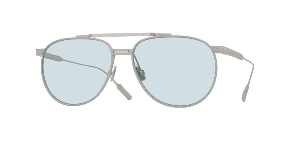 BRUNELLO CUCINELLI BC2011ST - 5028GH - 58 - CON LENTI TRANSITIONS Occhiali da sole Silver Pilot (Aviator)