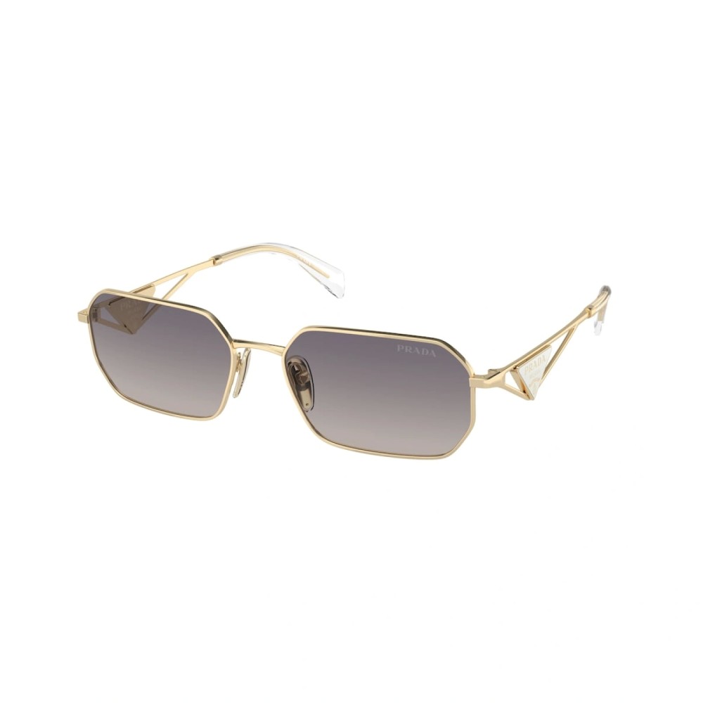 PRADA PR A51S - ZVN30C - 58 Occhiali da sole Gold Square