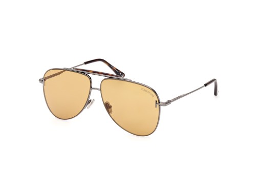 Tom Ford FT1018 BRADY - 08E - 60 Occhiali da sole Pilot (Aviator)