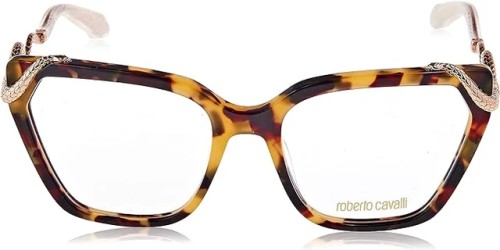 Roberto Cavalli VRC020M - AGGY - 55 Montature ottiche Havanna Cat Eye