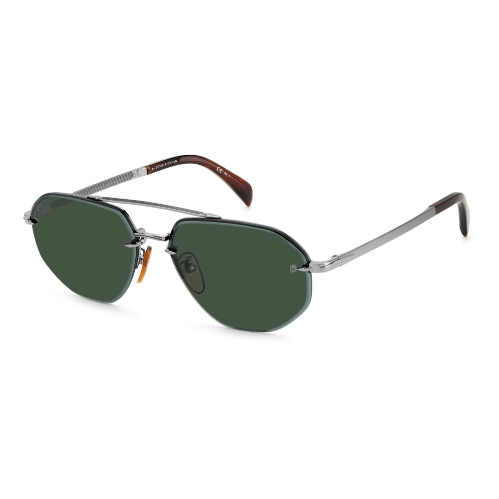 David Beckham DB 1101/G/S - 6LB - 61 Occhiali da sole Silver Pilot (Aviator)