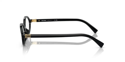 MIU MIU MU 01XV - 1AB1O1 - 50 Montature ottiche Black Oval