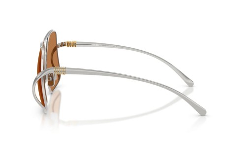 MIU MIU MU A55S - ​1BC90Q - ​57 Occhiali da sole Silver Square