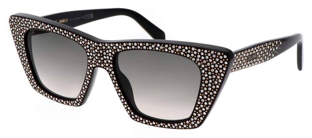 Celine CL4187IS - 01F - 51 Occhiali da sole Black Cat Eye