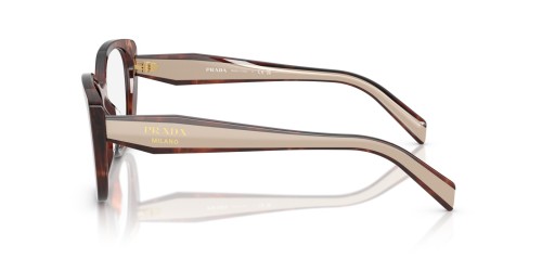 PRADA PR B04V - 07R1O1 - ​53 Montature ottiche Havanna Cat Eye