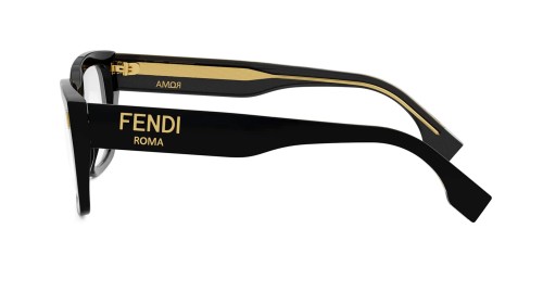 Fendi FE50094F - 001 - 52 Montature ottiche Black Square