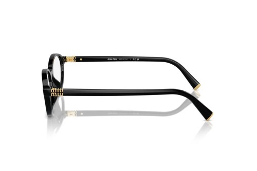 MIU MIU MU 09XV - ​16K1O1 - ​53 Montature ottiche Black Oval