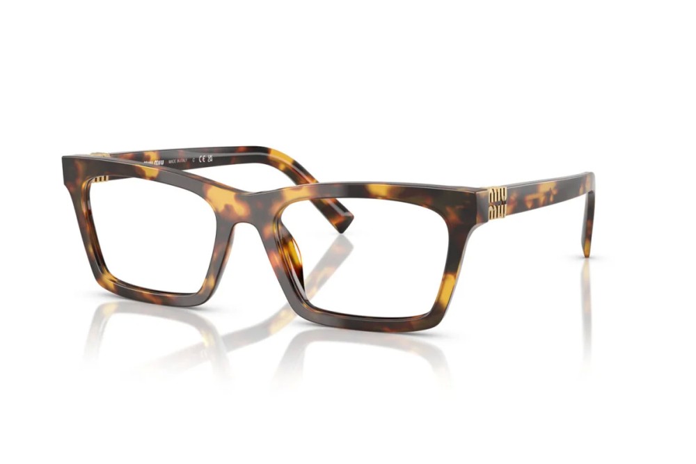 MIU MIU MU 04WV - ​14L1O1 - ​55 Montature ottiche Havanna Square
