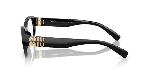 MIU MIU MU 03WV - ​16K1O1 - ​53 Montature ottiche Black Oval